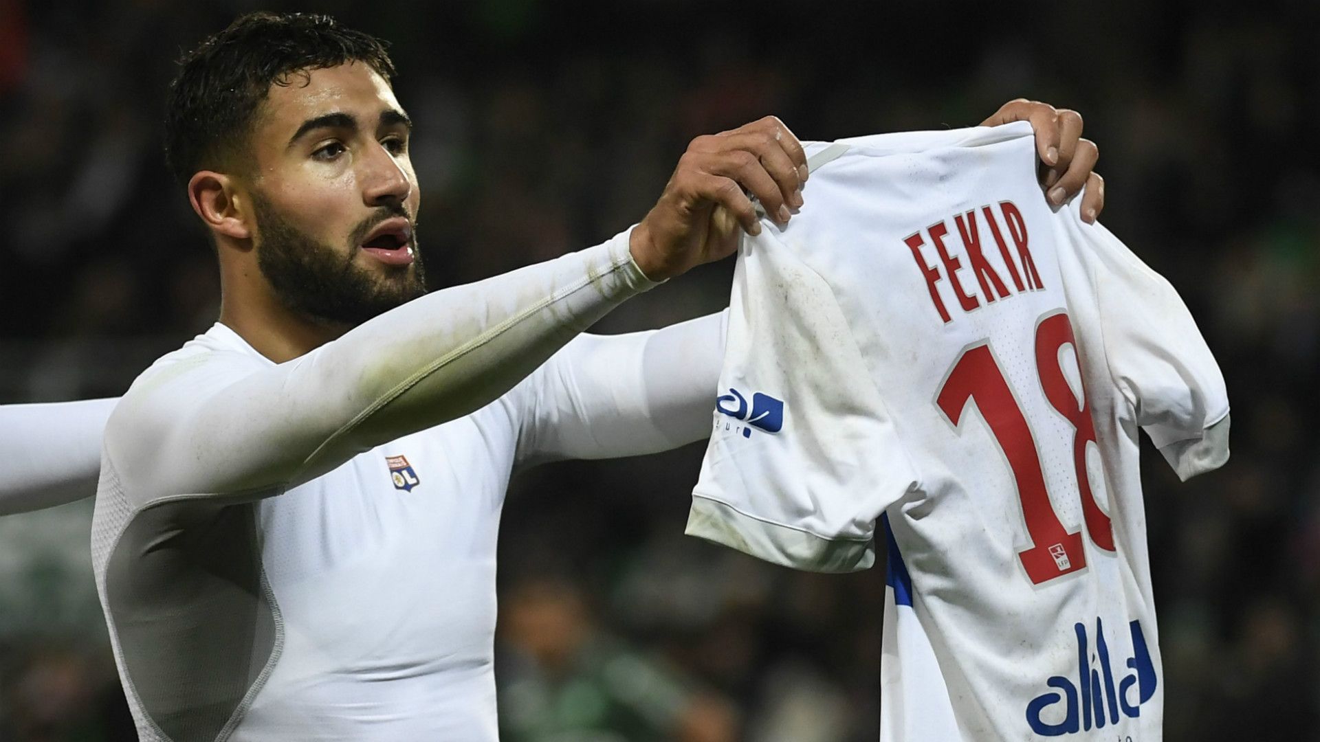 Nabil Fekir Lyon 2017-18