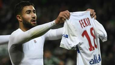 Nabil Fekir Lyon 2017-18