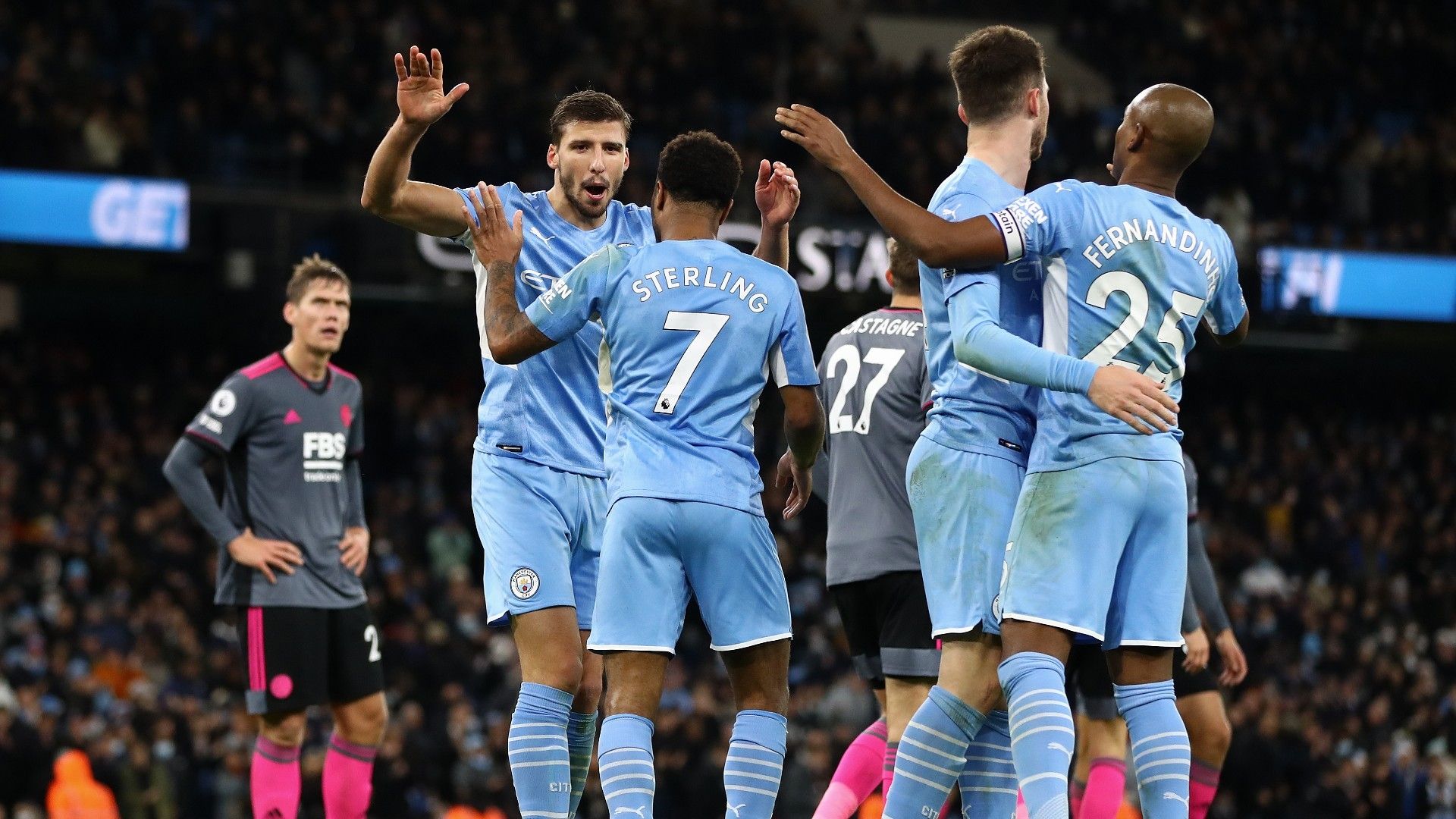 Manchester City Leicester 2021-22