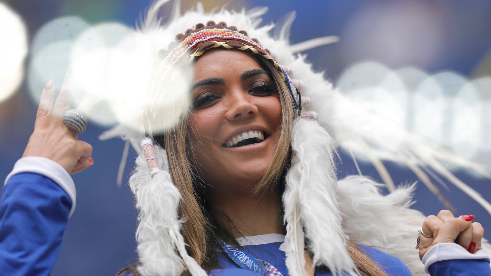 美女サポワールドカップ_ブラジルvsコスタリカ_コスタリカ1