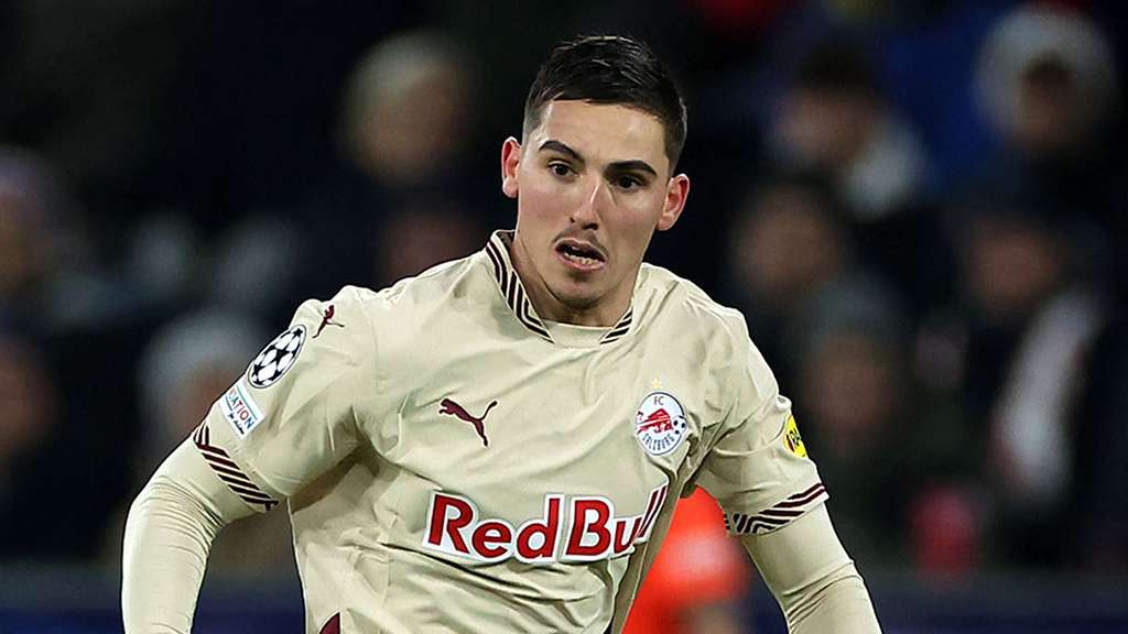 Oscar Gloukh von RB Salzburg.