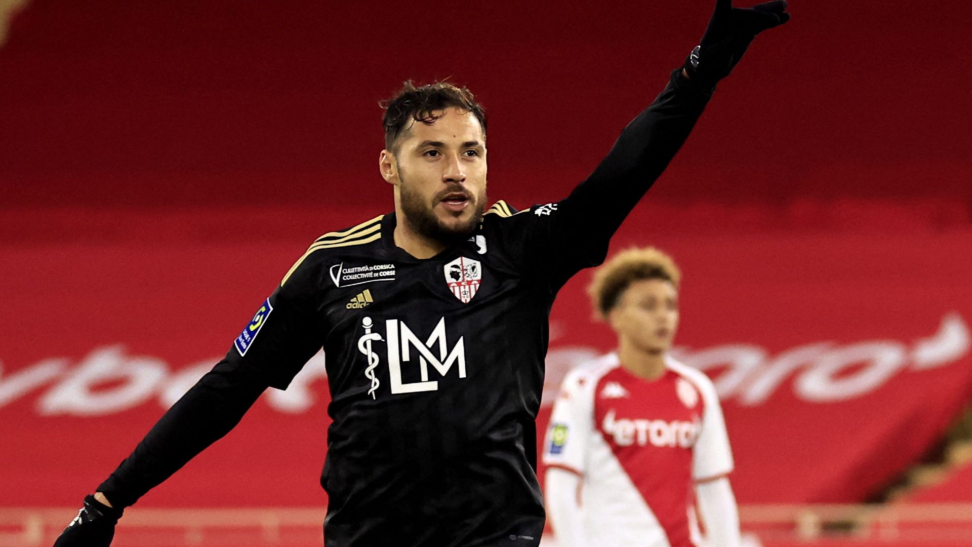 Youcef Belaili Monaco Ajaccio Ligue 1