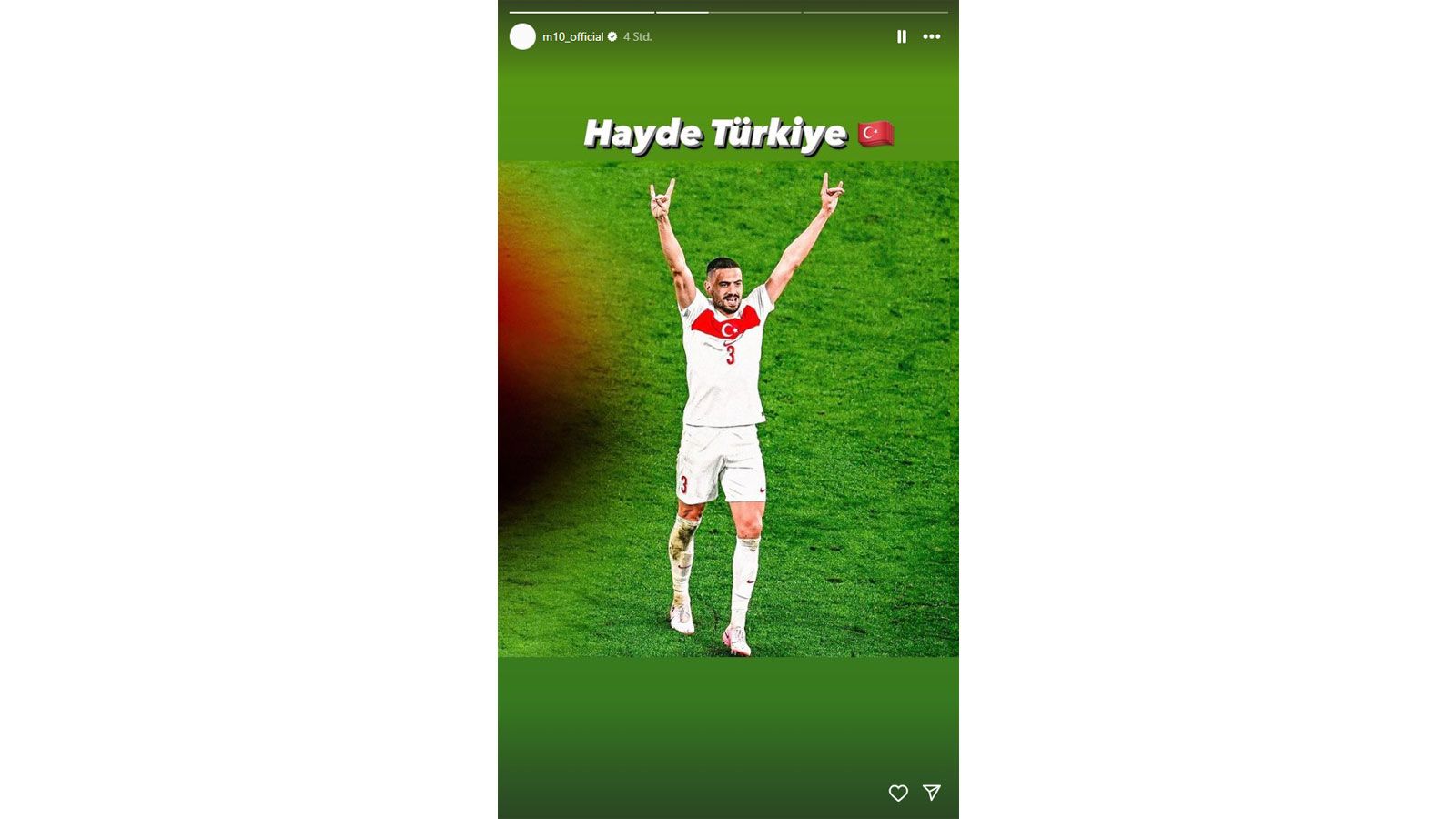 Özil Insta-Story