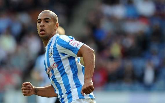 James Vaughan of Huddersfield Town