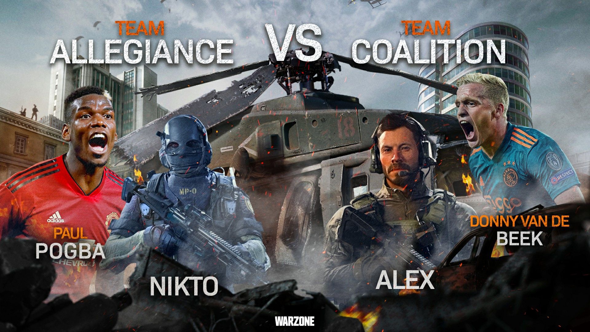 Van de beek - Pogba warzone