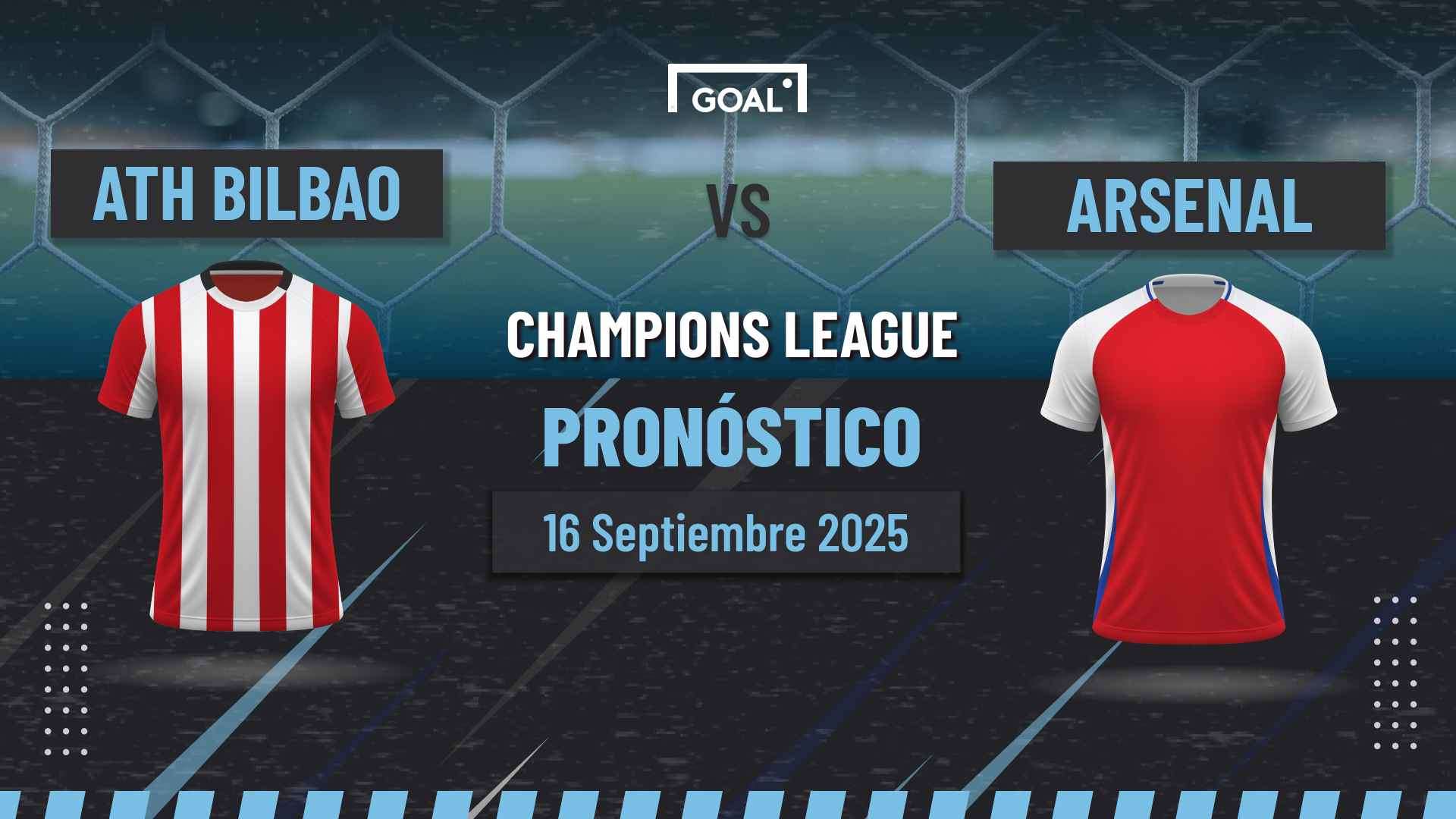 Athletic Club vs Arsenal Pronóstico y Apuestas Champions League 16-09-25