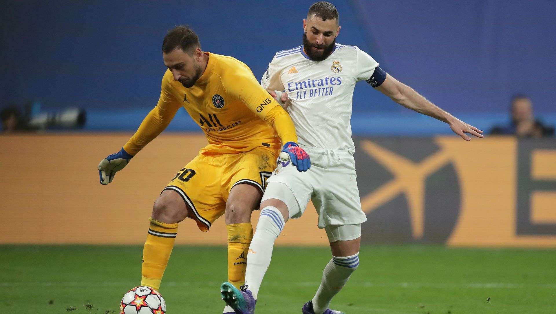 Donnarumma Benzema Real Madrid PSG 2021 2022