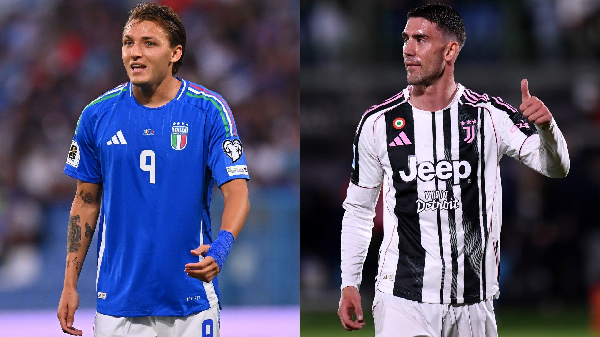 Mateo Retegui Dusan Vlahovic