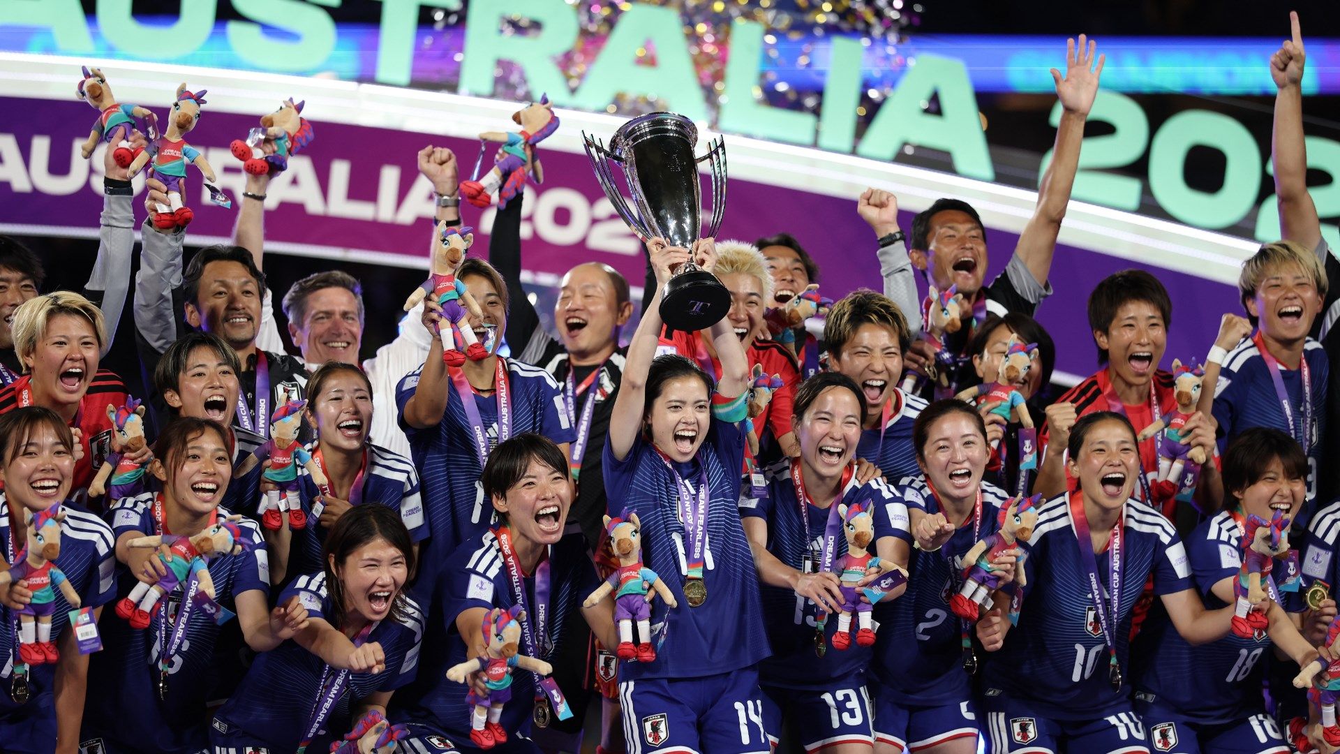 Japan Women's Asian Cup trophy 2026