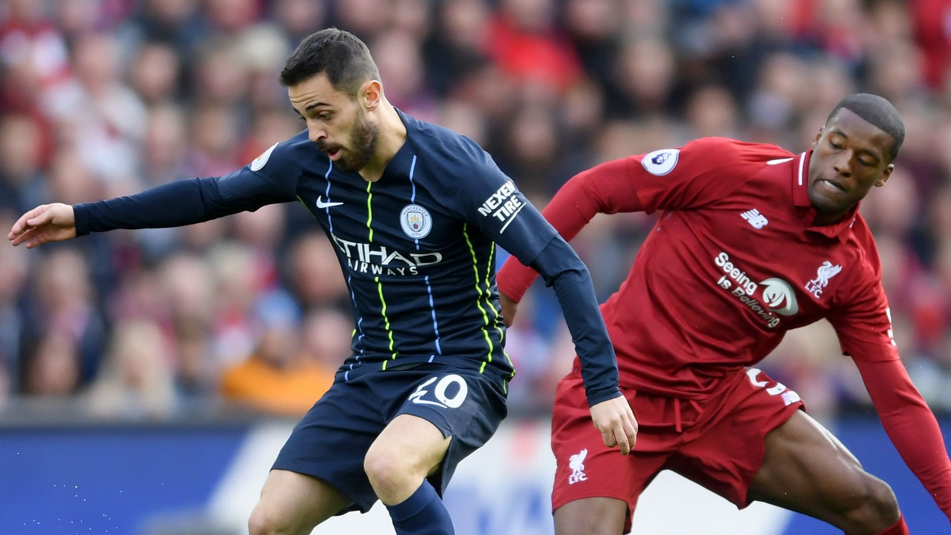 Bernardo Silva Georginio Wijnaldum Manchester City Liverpool