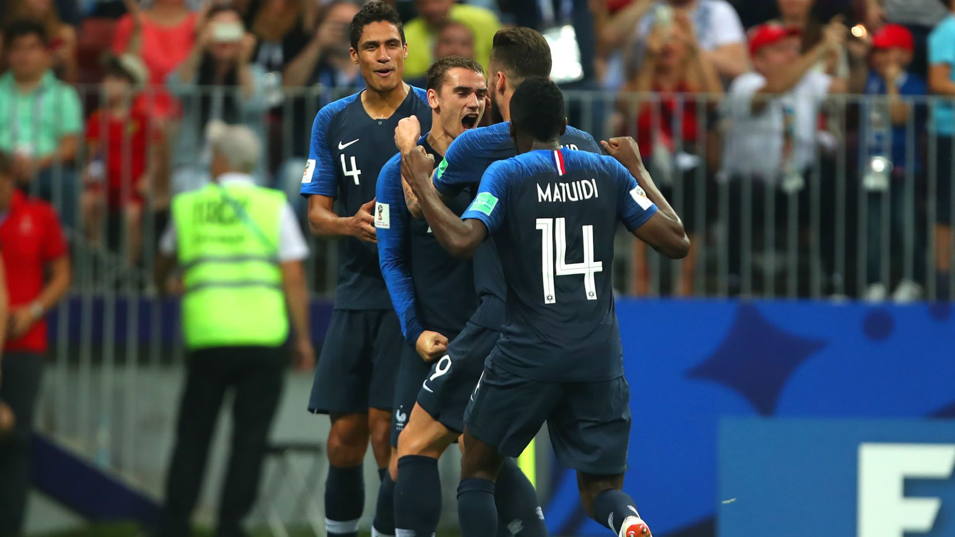 Antoine Griezmann France Croatia World Cup Final 15072018