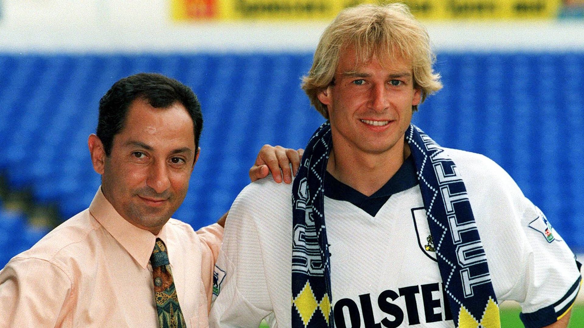 ONLY GERMANY Jurgen Klinsmann Osvaldo Ardiles Tottenham