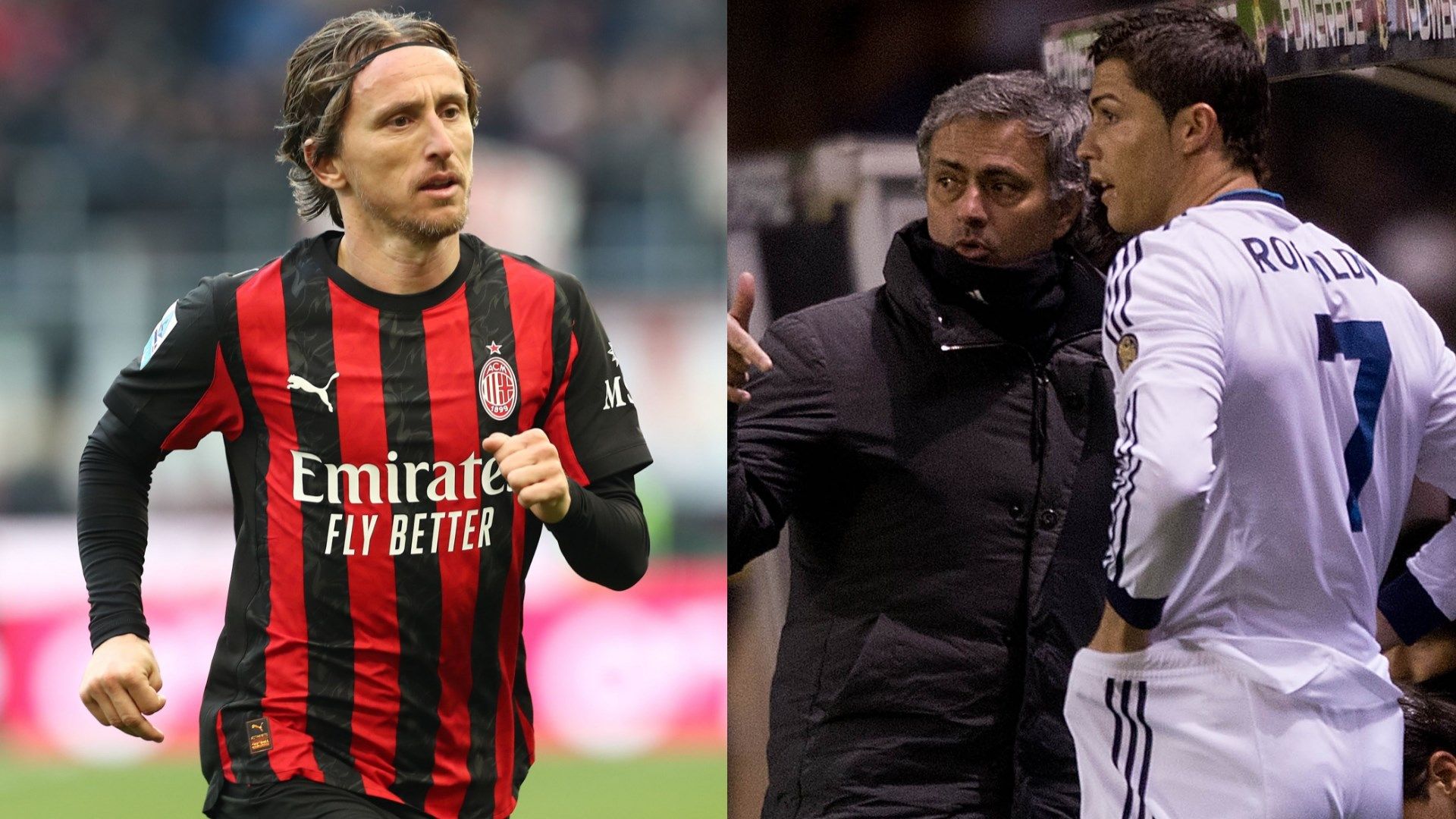 Modric Mourinho Cristiano Ronaldo