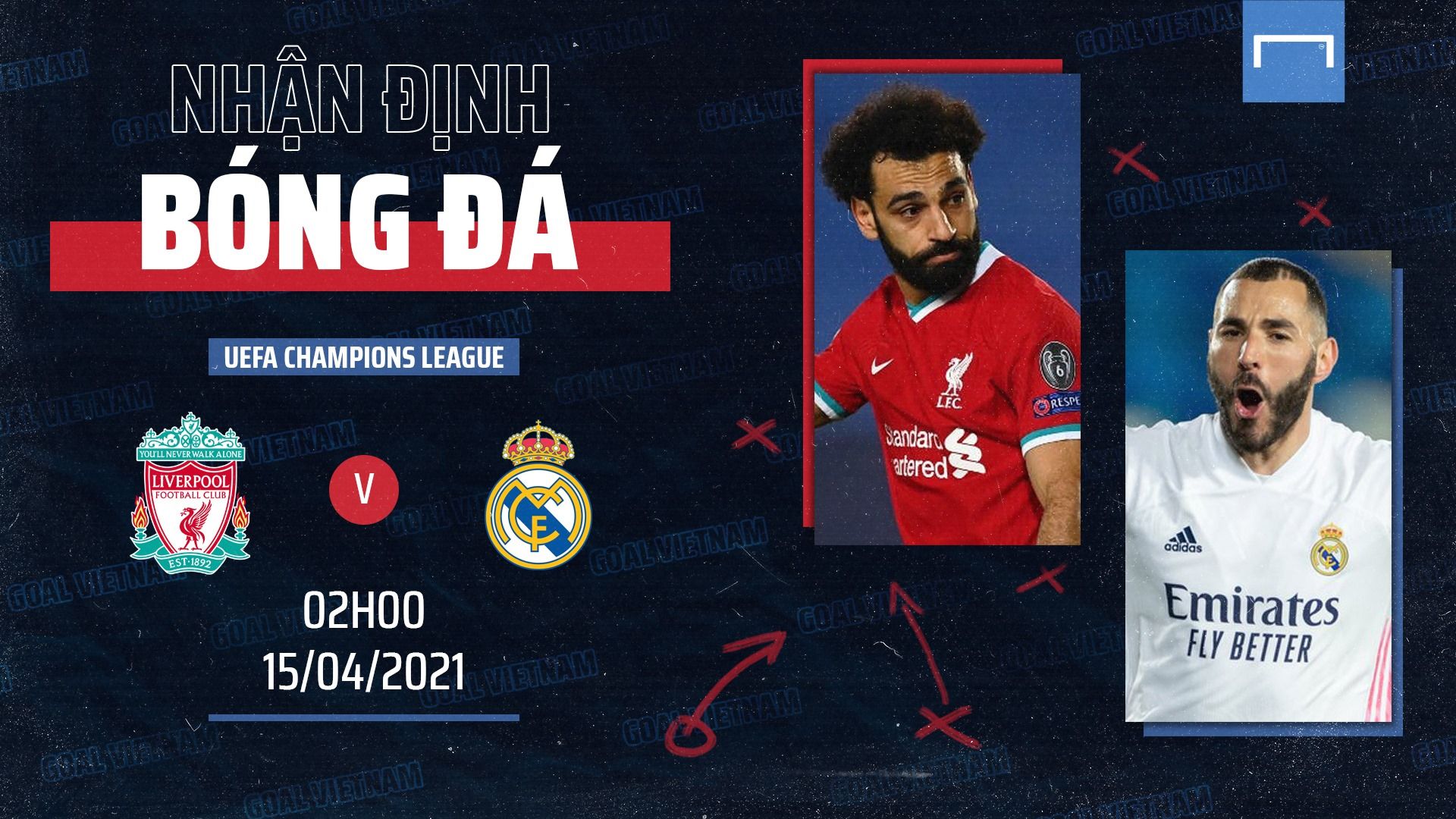 Preview Liverpool vs Real Madrid Champions League 2020/21 GFX
