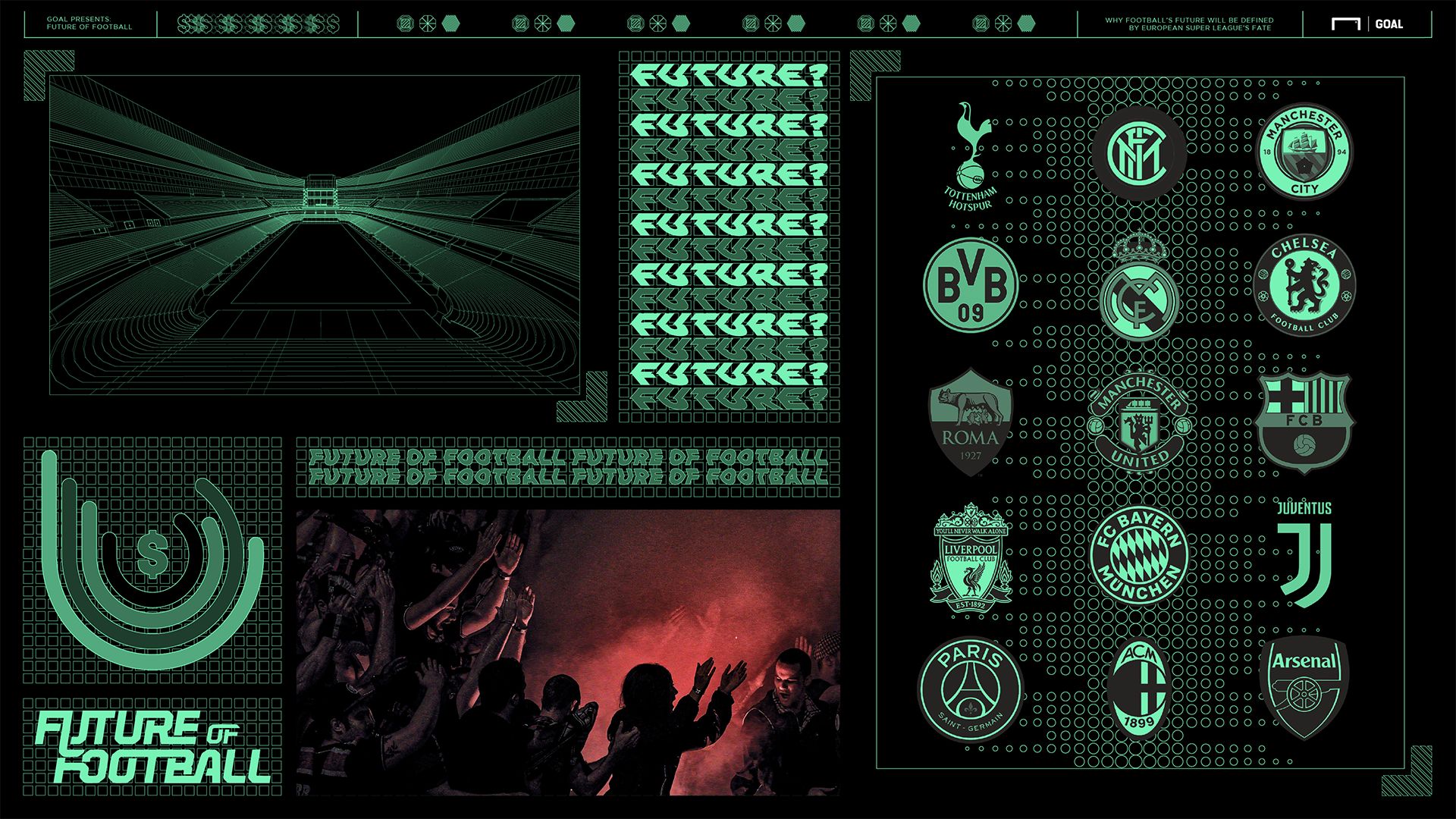FUTURE OF FOOTBALL Euro Super League GFX