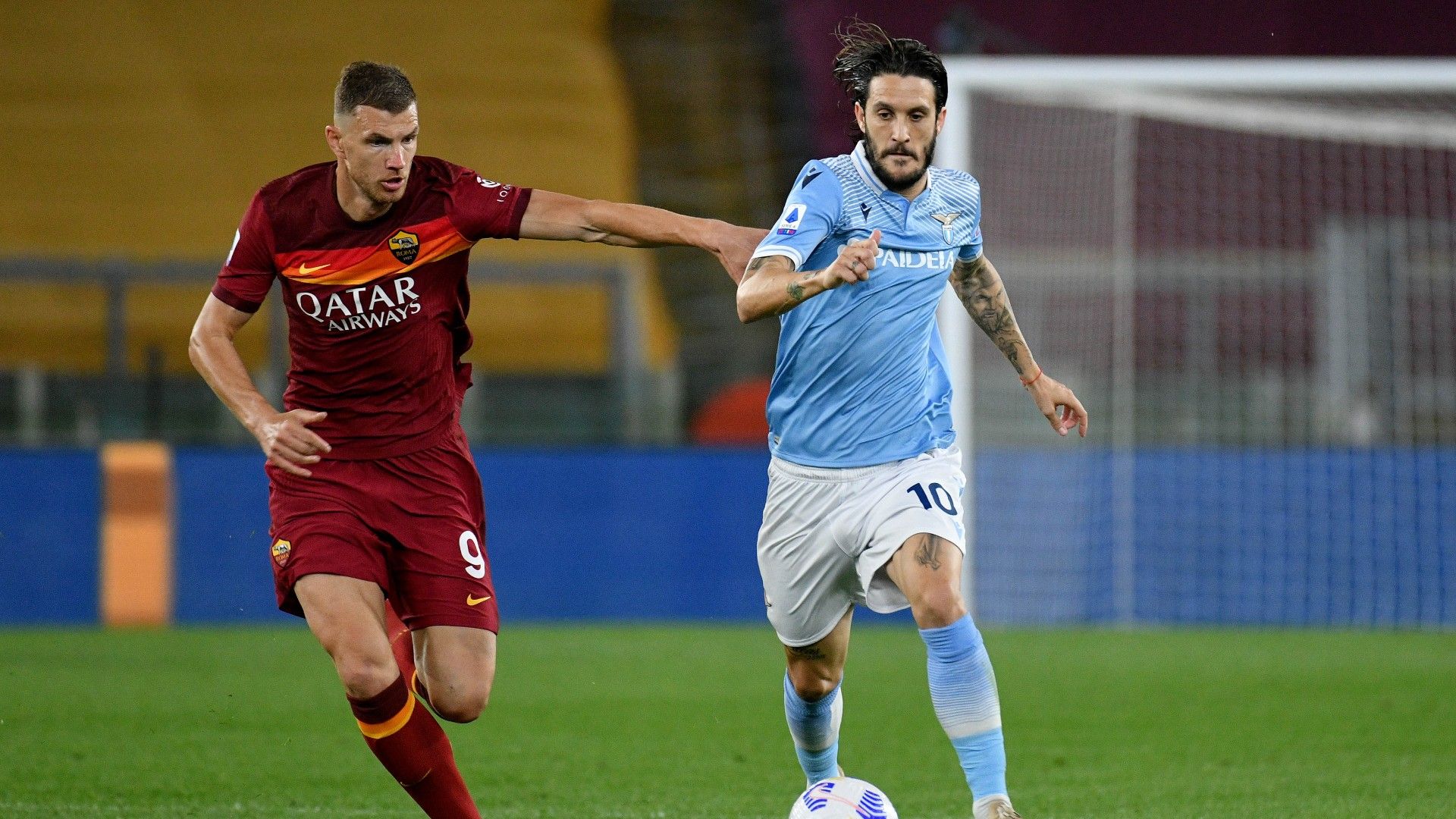 Edin Dzeko Luis Alberto Roma Lazio