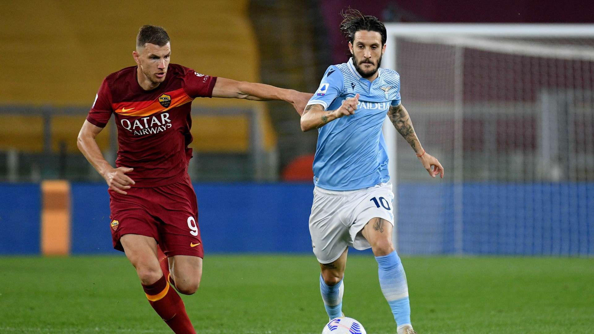 Edin Dzeko Luis Alberto Roma Lazio