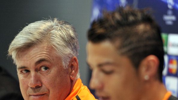 Carlo Ancelotti Cristiano Ronaldo Real Madrid 10222013