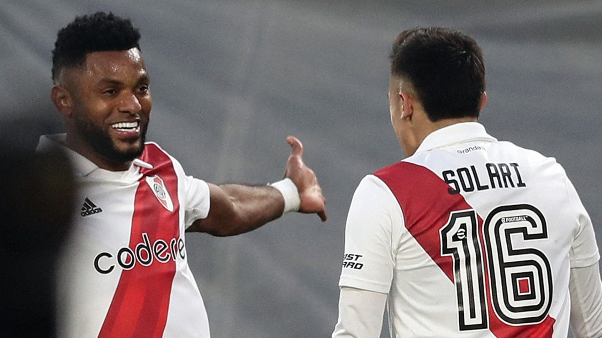 Miguel Borja Pablo Solari River Central Cordoba Torneo Liga Profesional 21082022