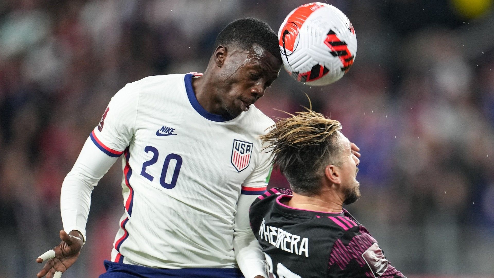 Tim Weah Héctor Herrera Estados Unidos México Eliminatorias 2021