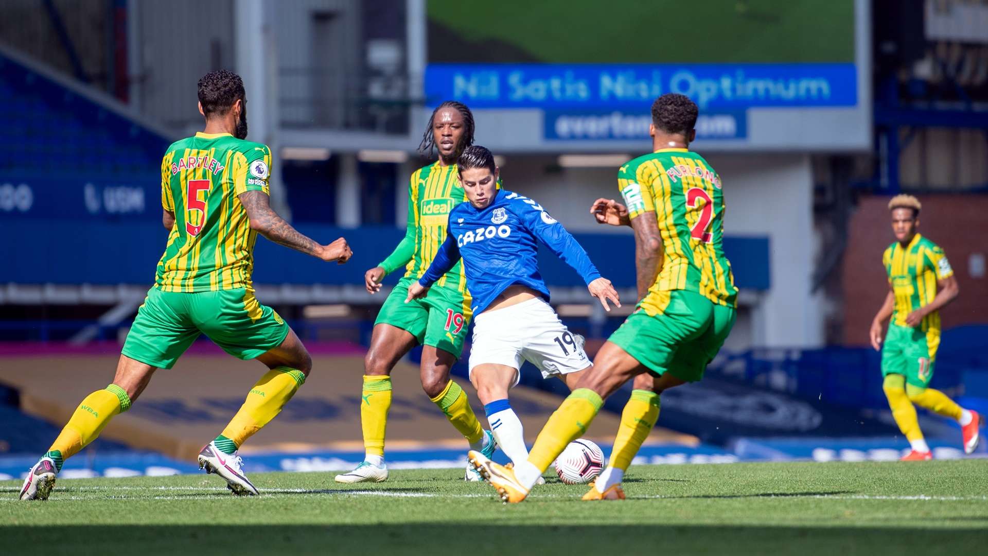 James Rodríguez Everton Premier League 2020