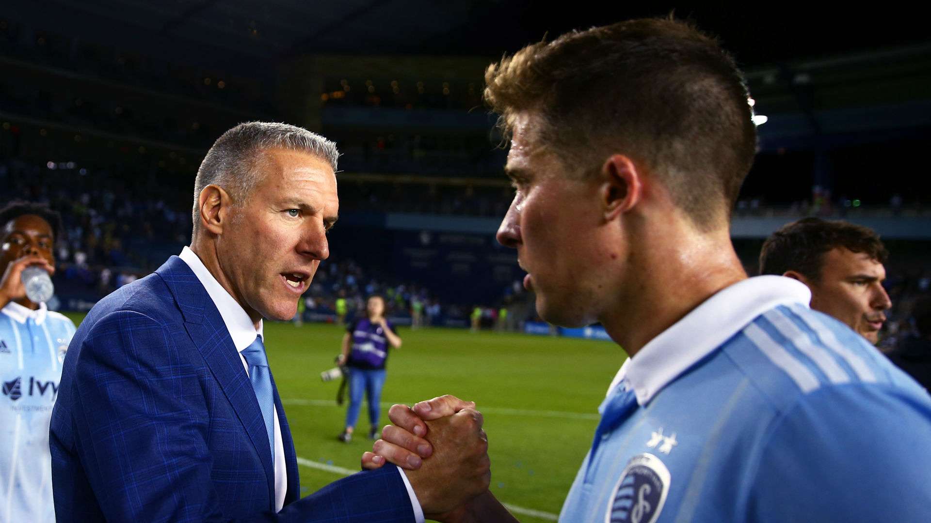 Peter Vermes Matt Besler Sporting KC MLS