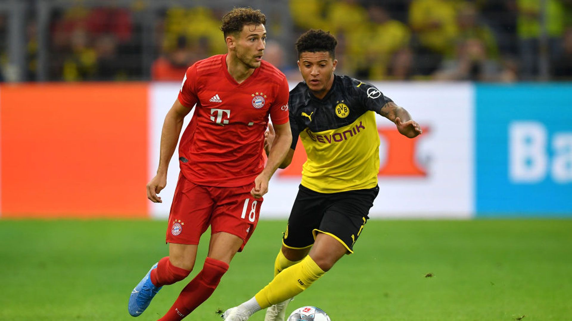Goretzka Jadon Sancho Supercup 2019 Borussia Dortmund FC Bayern München