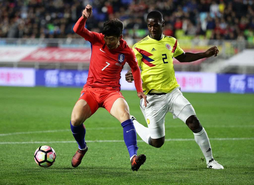 Colombia vs Corea Amistoso 10112017