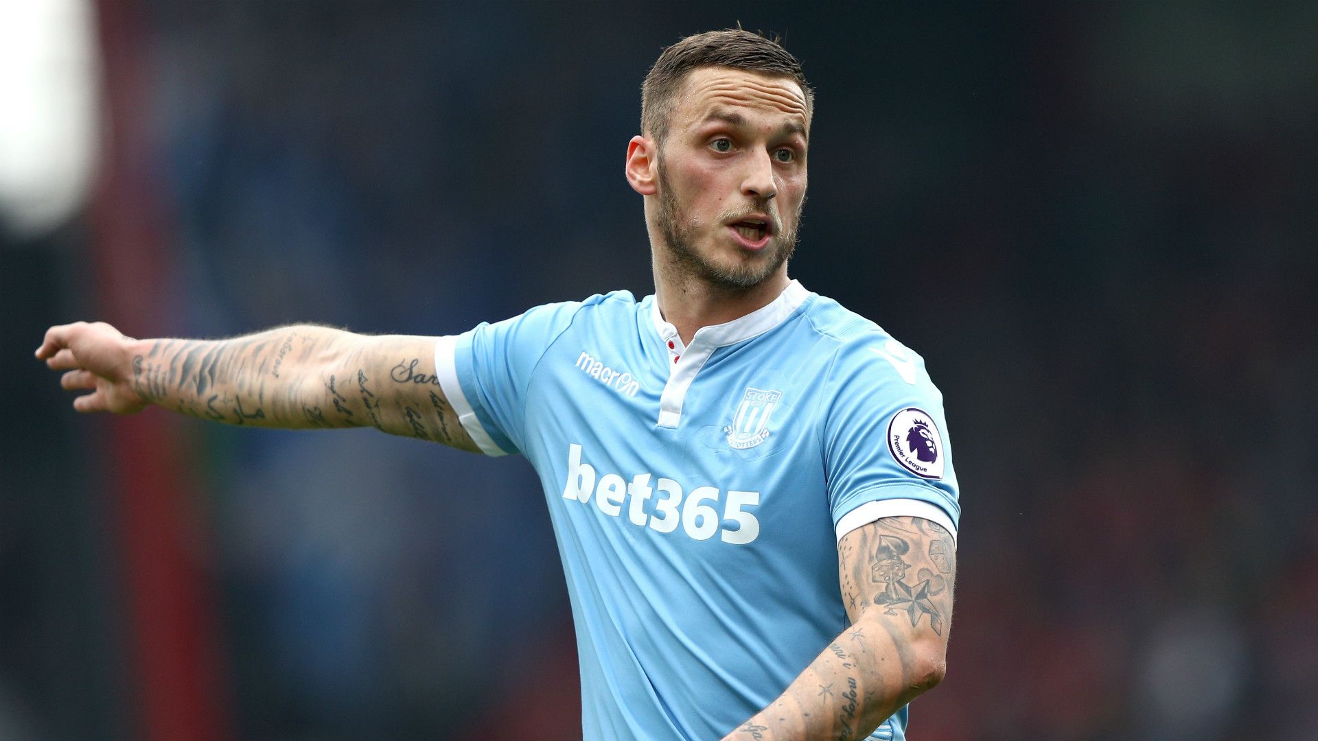 Marko Arnautovic Stoke City 2017