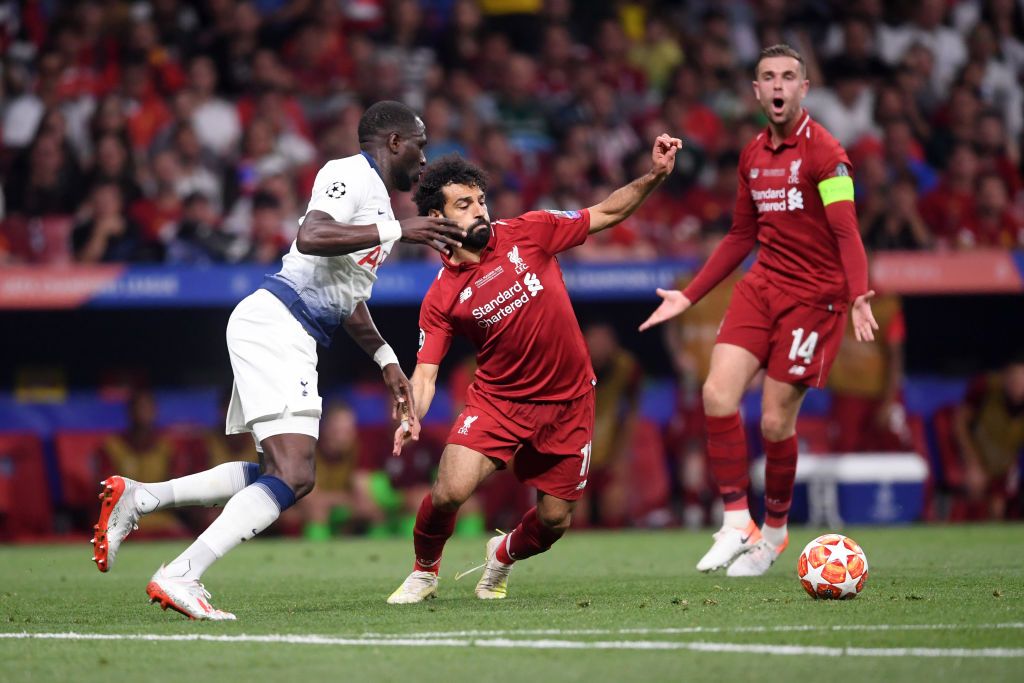 Salah liverpool tottenham ucl final