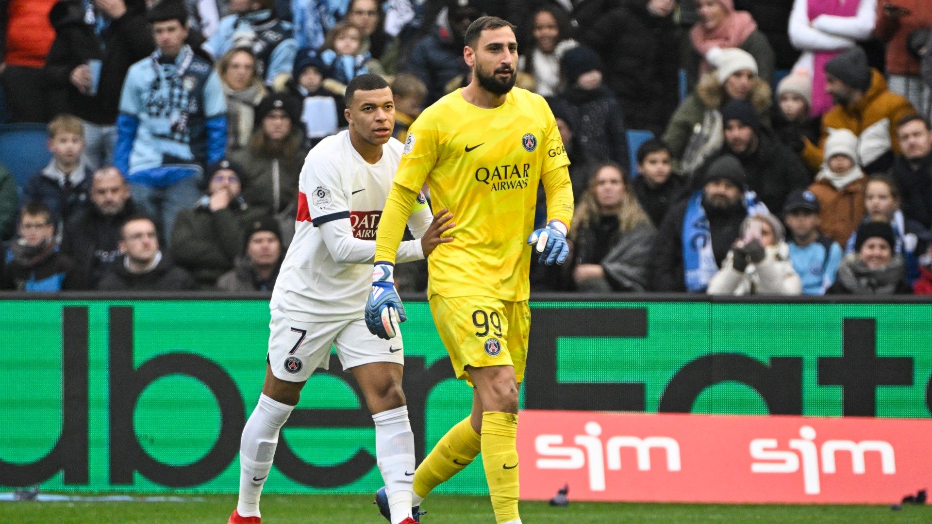 Kylian Mbappe Gigi Donnarumma PSG 2023-24