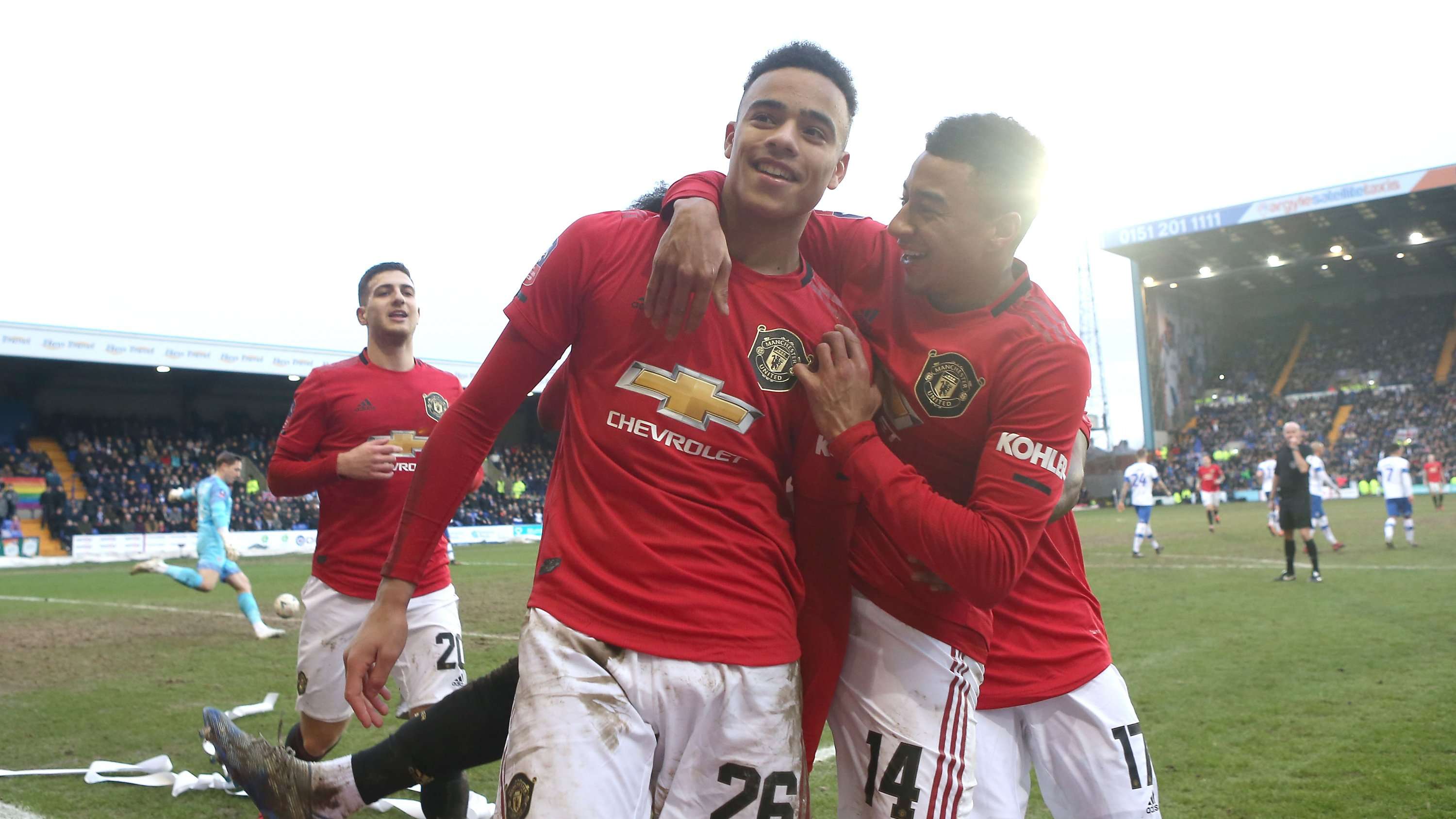 Jesse Lingard & Mason Greenwood | Tranmere Rovers 0-6 Manchester United