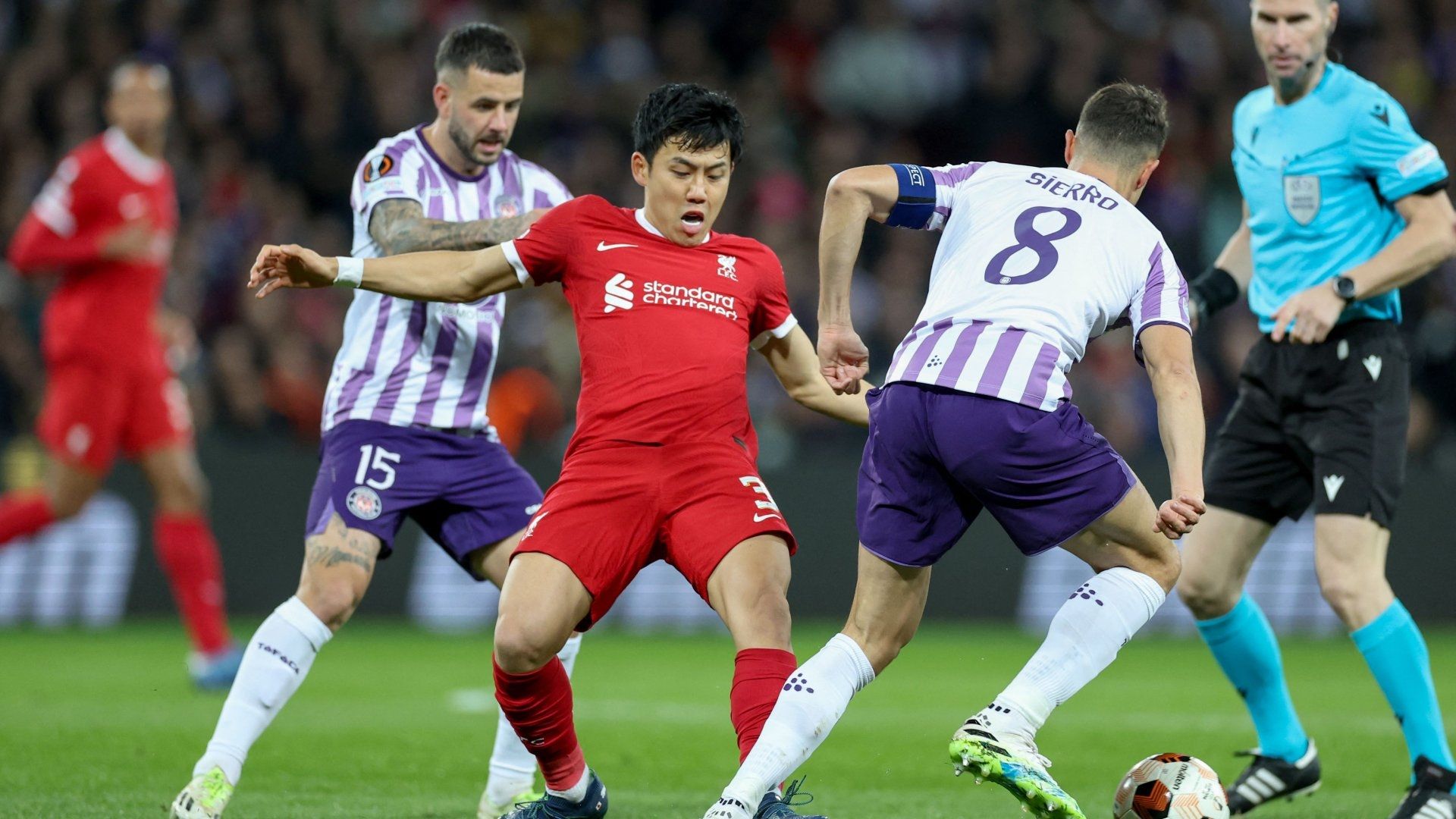 Wataru Endo Toulouse Liverpool 2023-24