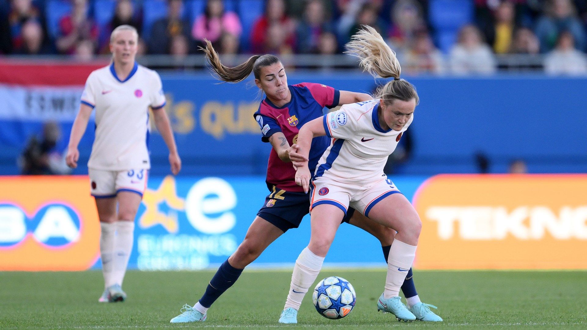 Patri Guijarro Erin Cuthbert Barcelona Chelsea Women 2024-25