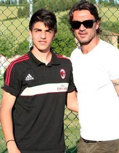 daniel maldini paolo maldini ac milan