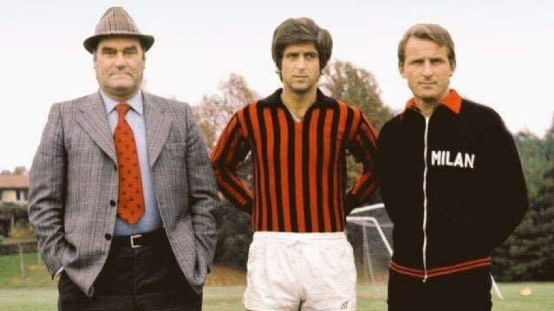 Nereo Rocco Gianni Rivera Giovanni Trapattoni Milan Serie A