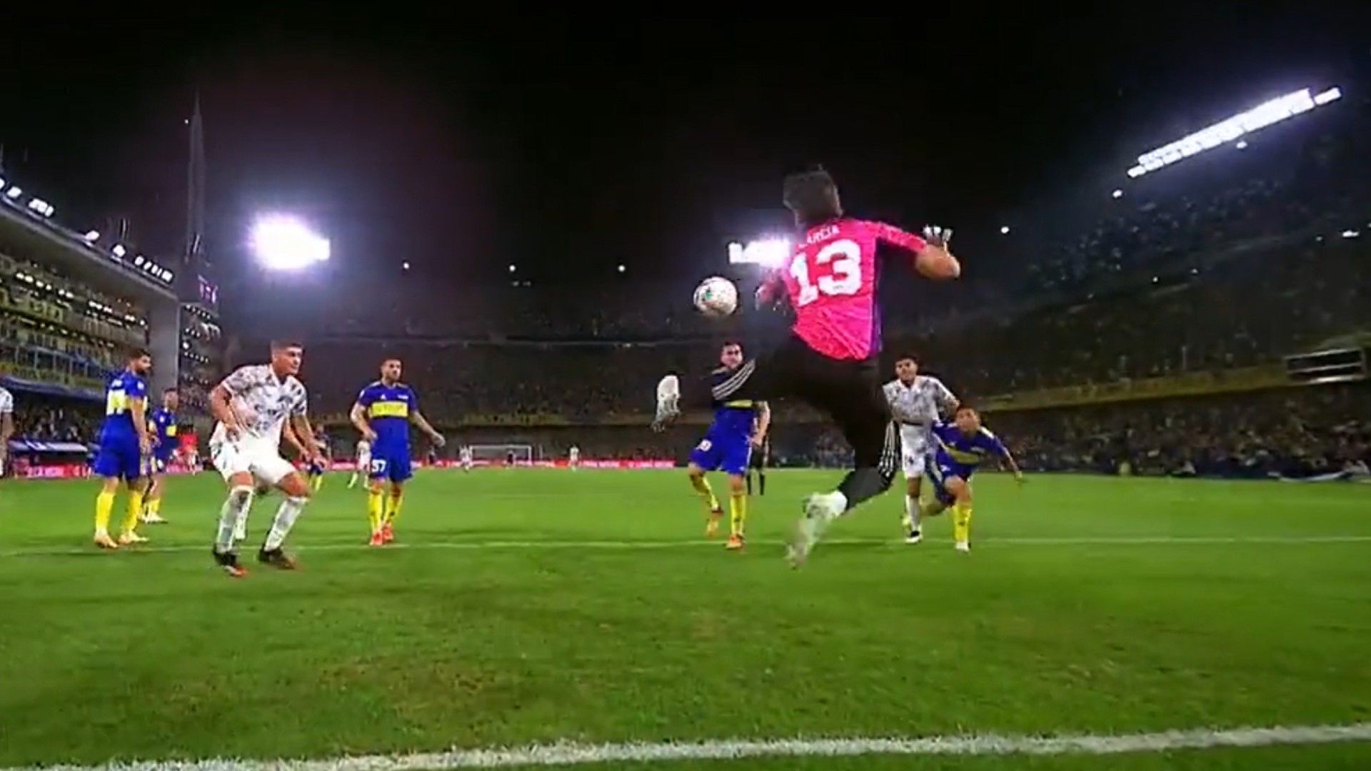 captura Javi Garcia Boca Godoy Cruz Copa Liga Profesional 20042022