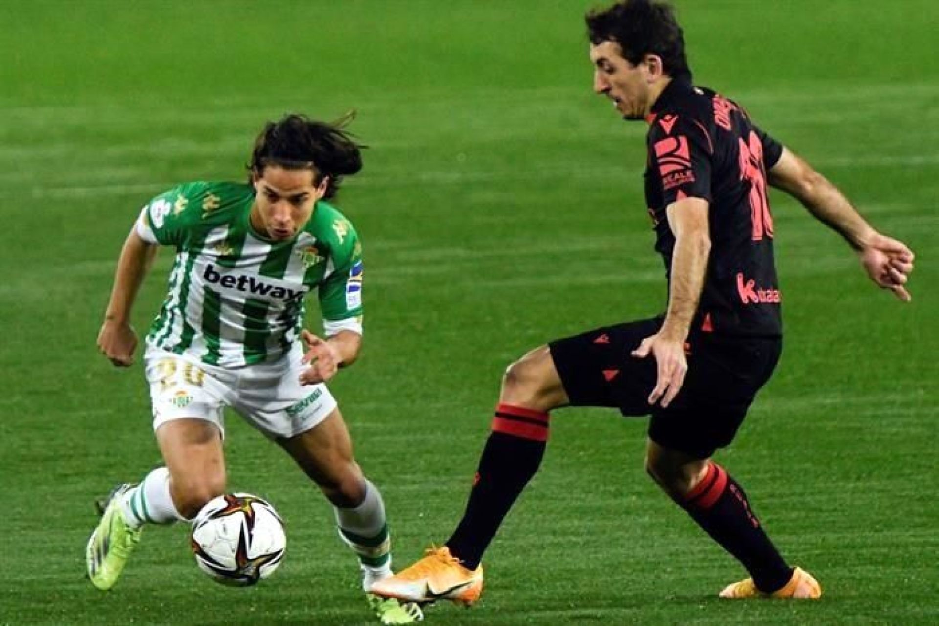 Diego Lainez Mikel Oyarzabal Real Betis Real Sociedad Copa del Rey