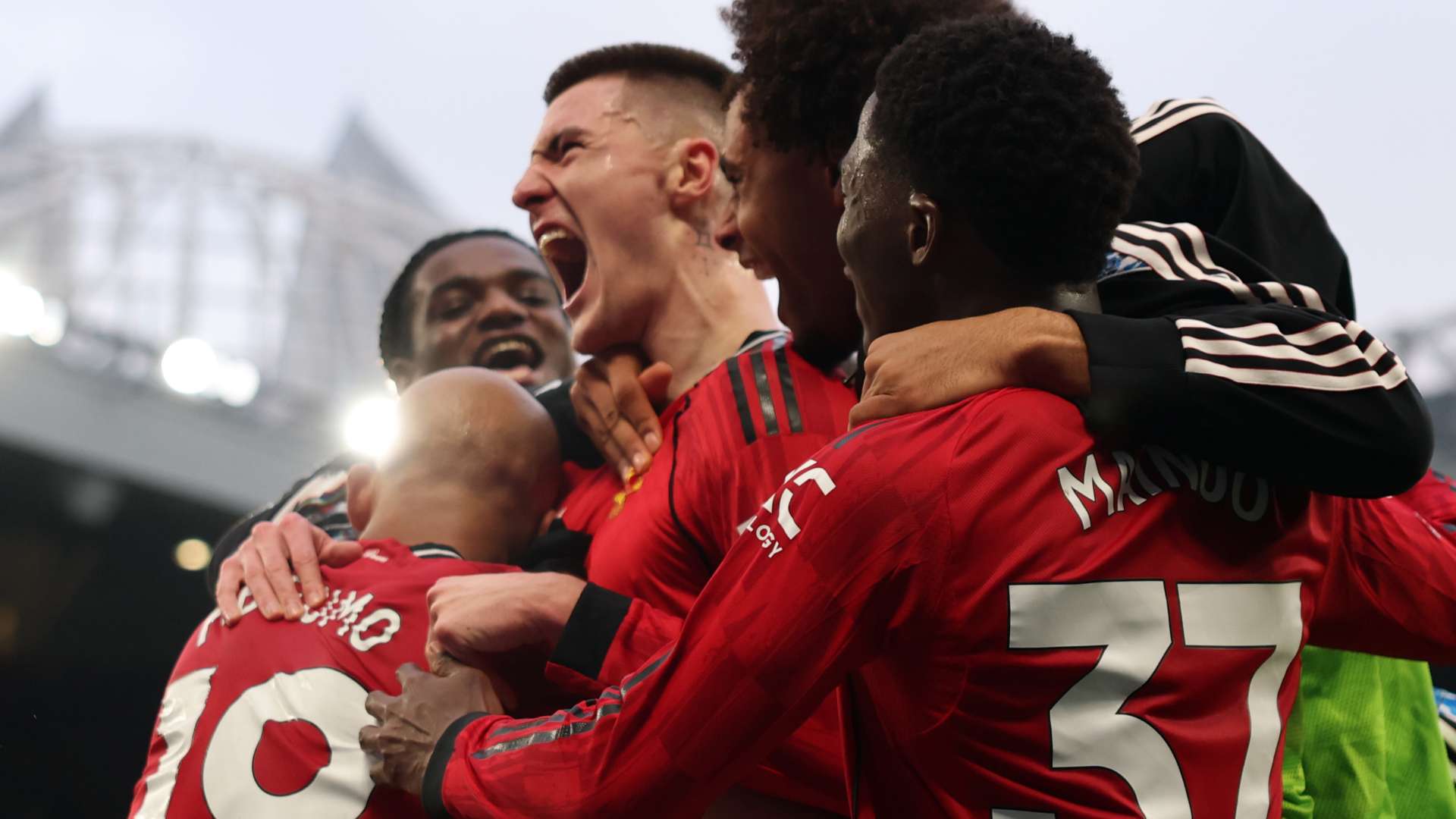 Benjamin Sesko Manchester United Fulham 2025-26