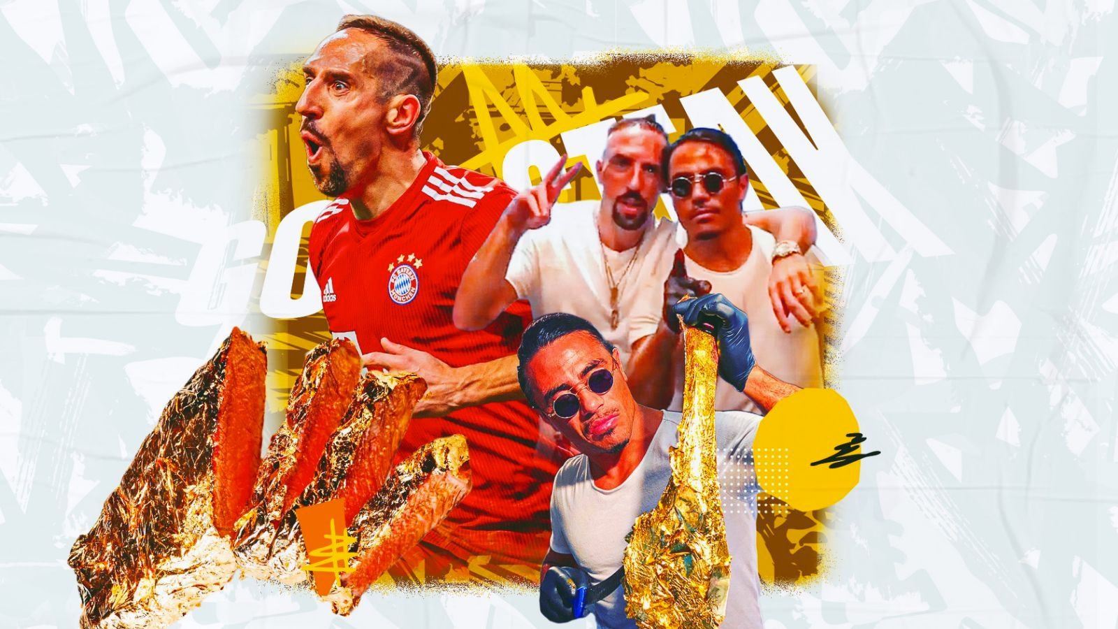 Goal Food - Ribery & Steak