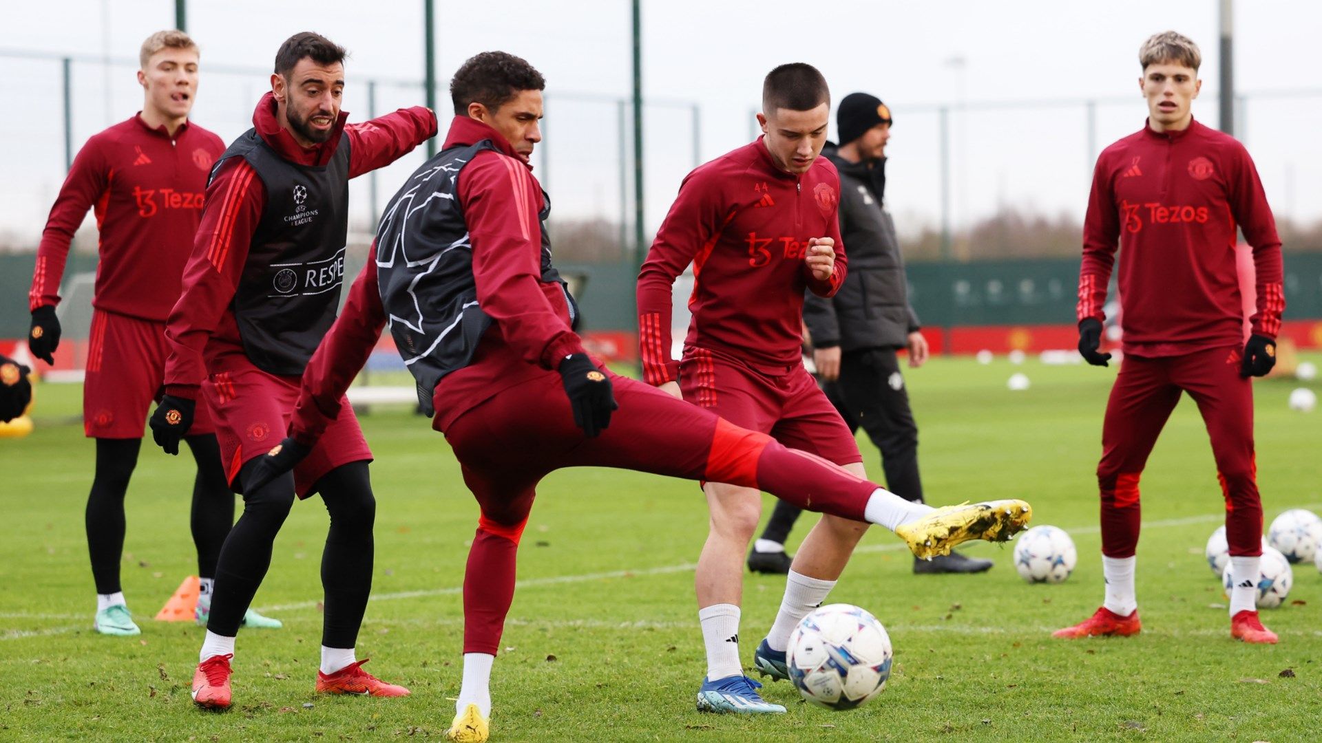 Manchester United training 2023