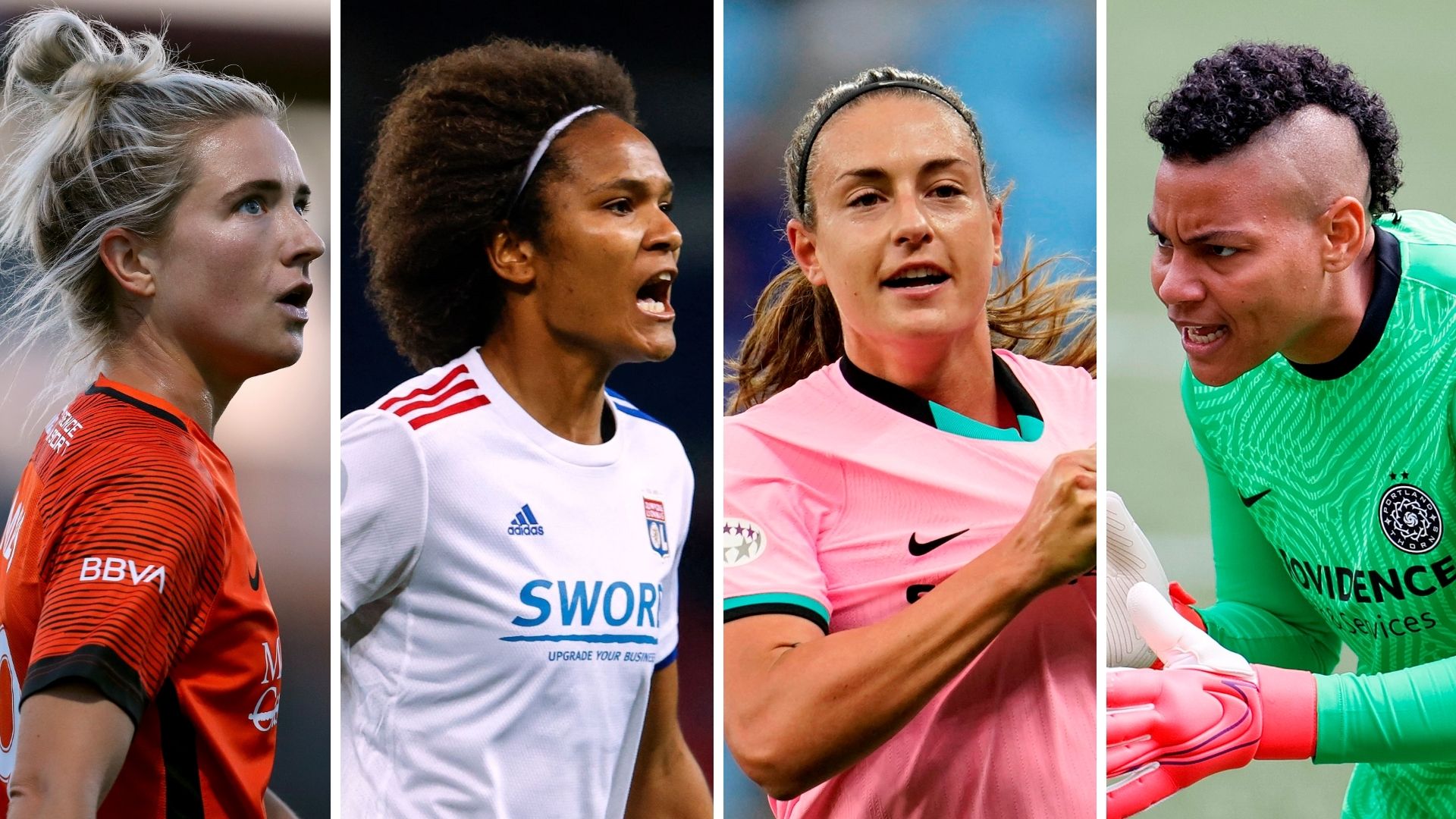 Kristie Mewis Wendie Renard Alexia Putellas Adrianna Franch Houston Dash Lyon Barcelona Portland Thorns split