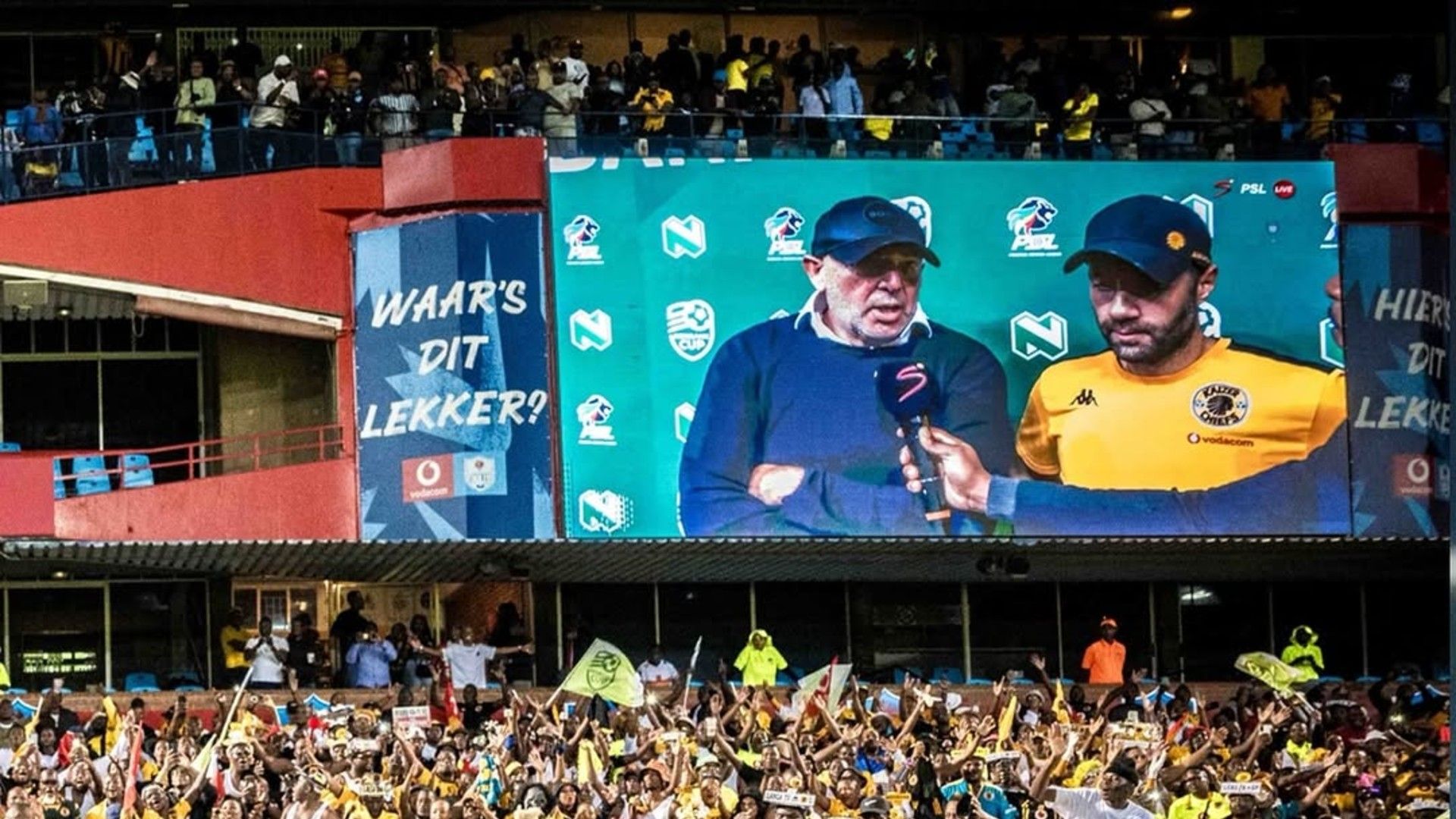 Kaizer Chiefs fans, April 2025