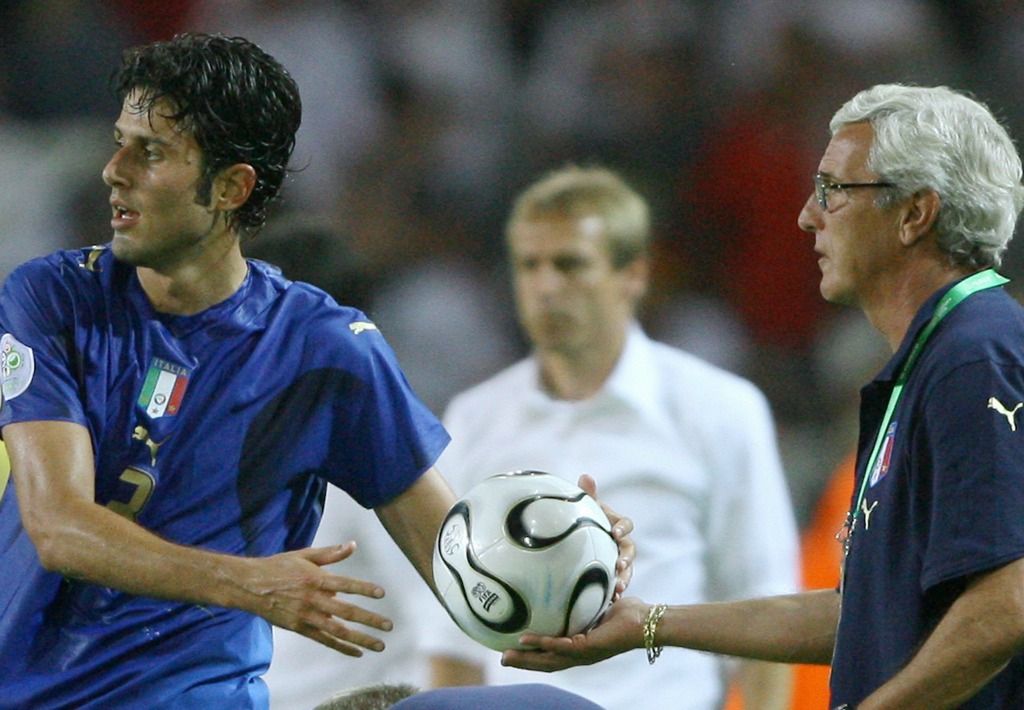 Fabio Grosso Marcello Lippi 2006
