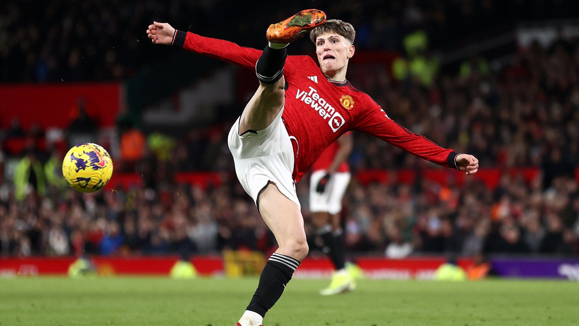 Garnacho Manchester United 14012023