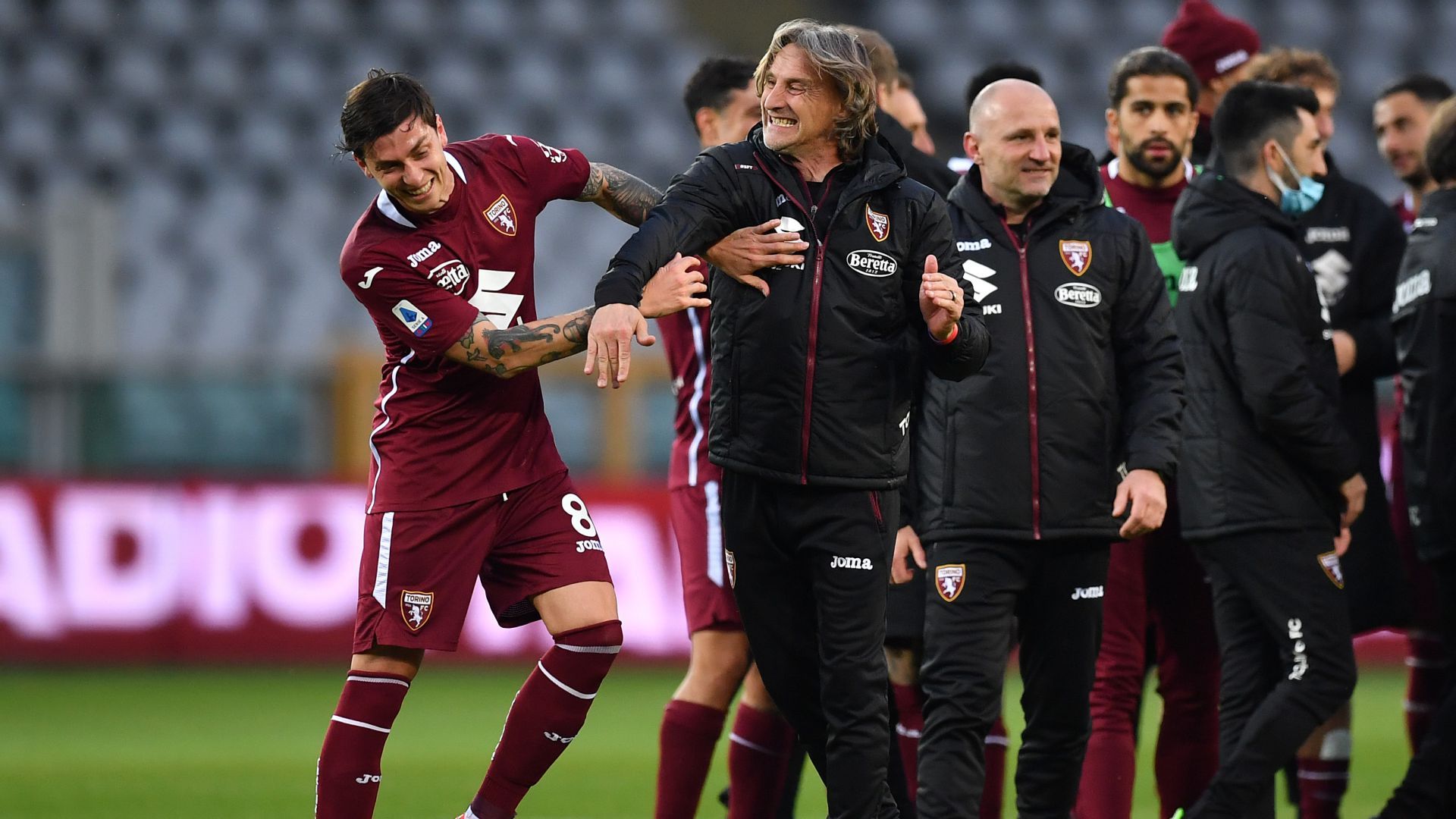 Davide Nicola Torino Roma Serie A