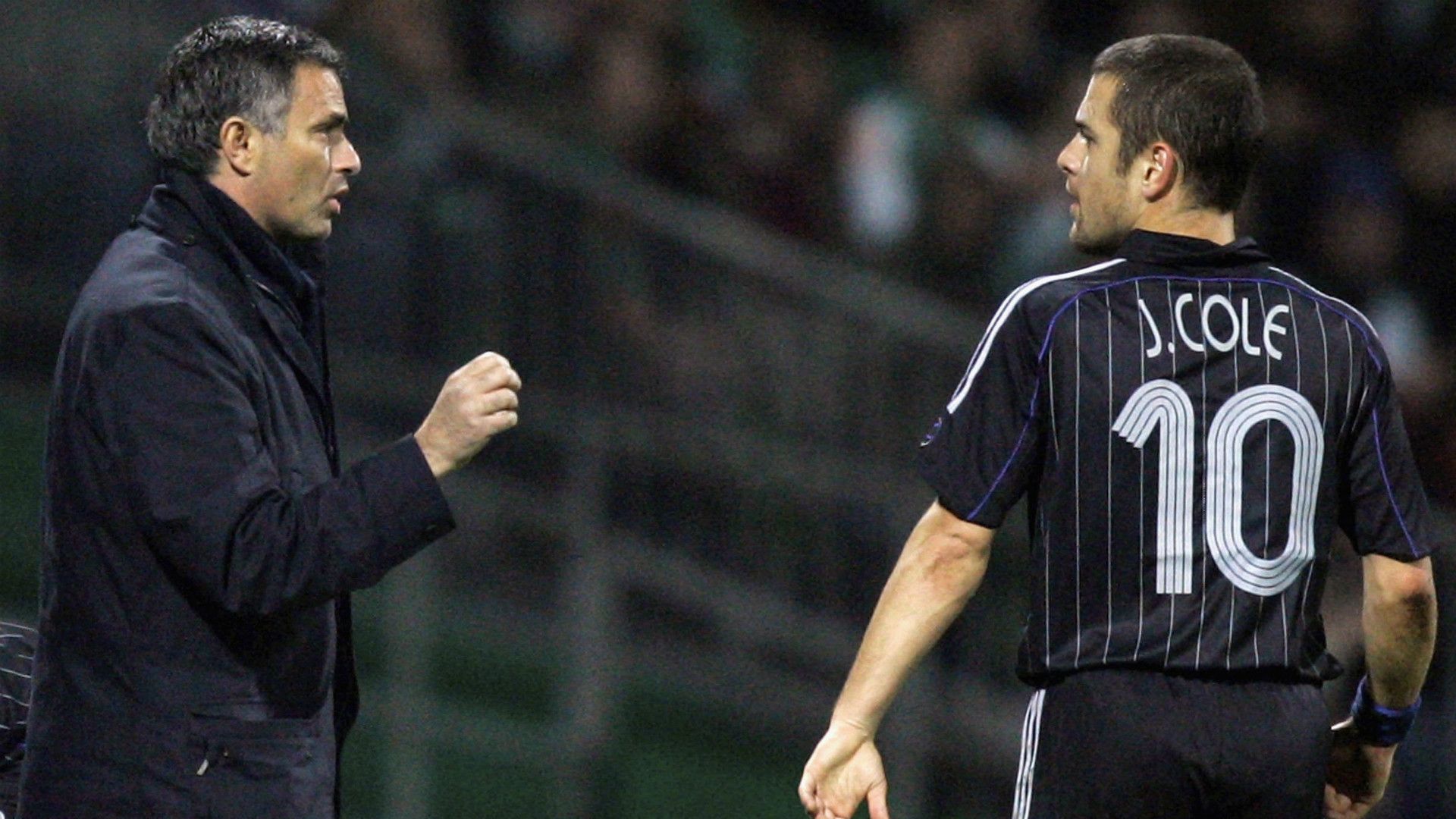 Jose Mourinho Joe Cole Chelsea 11222006
