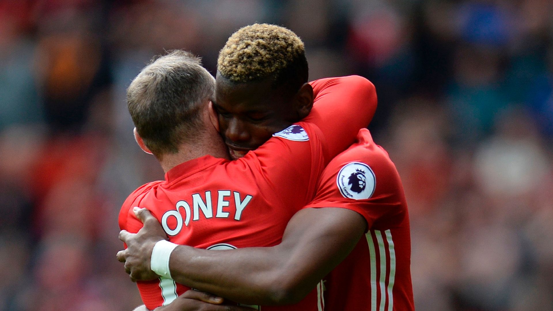 Paul Pogba Wayne Rooney Manchester United Crystal Palace