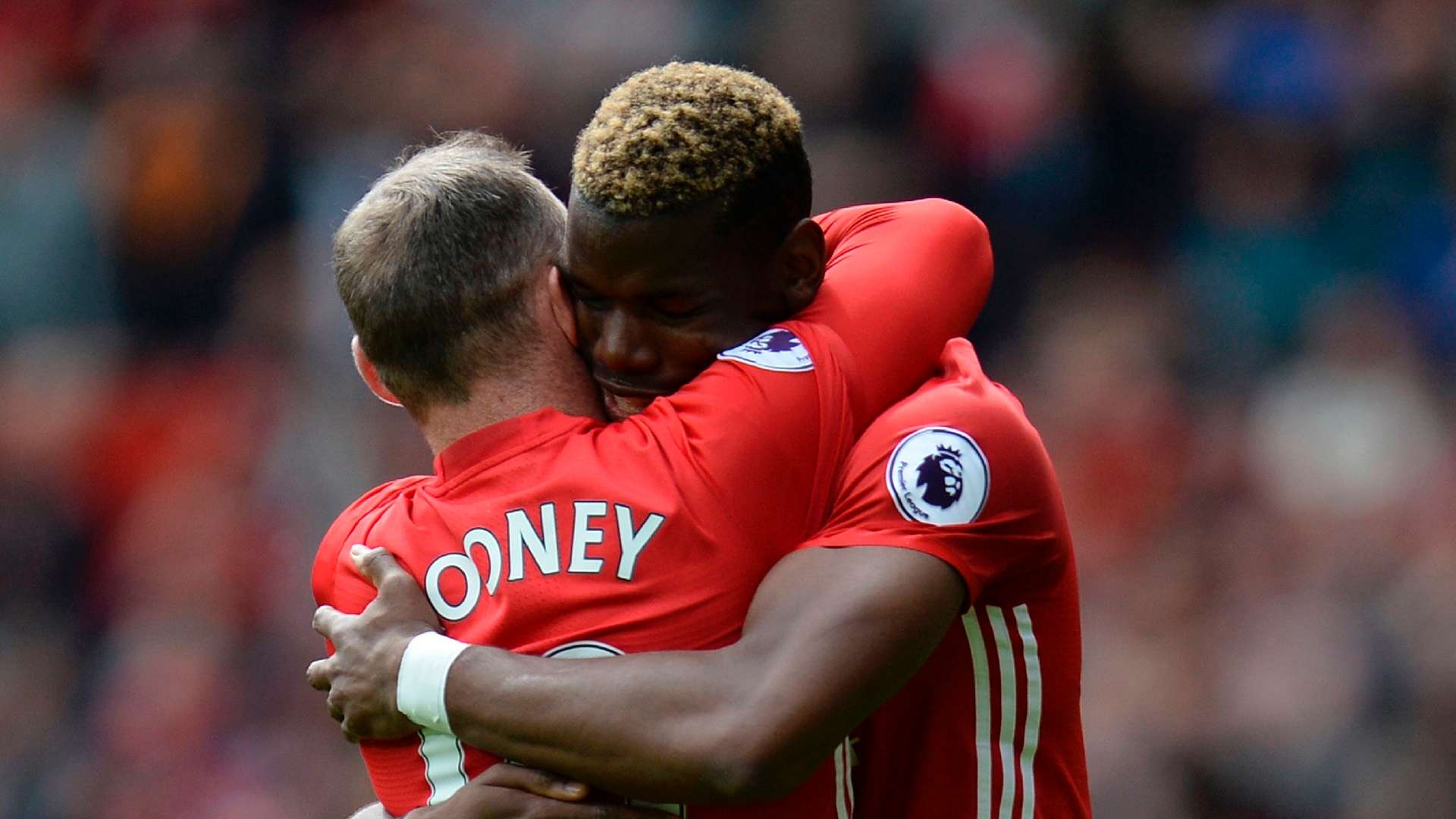 Paul Pogba Wayne Rooney Manchester United Crystal Palace
