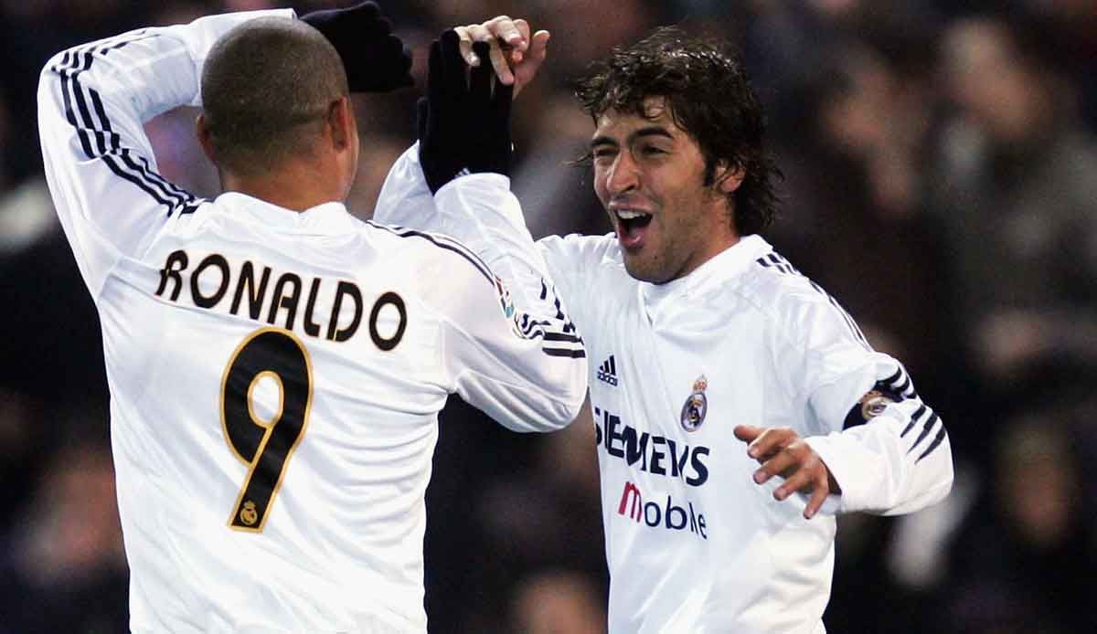 Ronaldo Raul Real Madrid